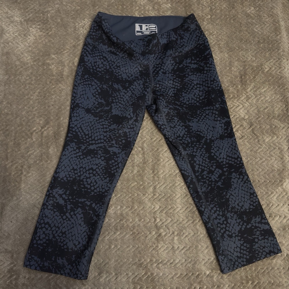 NB DRY New balance Cropped Legging Pixelated Camo Yoga Pant Small